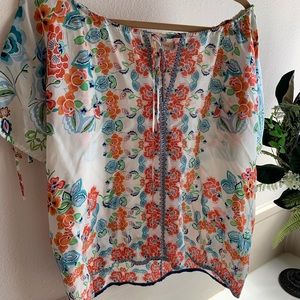 Johnny Was Silk Blouse